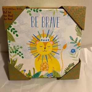 Colorful Lion Modern Home Décor Pictures Wall Art Canvas Painting 8’X8’ Nursery